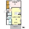 SOLANAⅢ 1LDKの間取り
