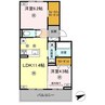 リバーサイド竜田口駅前 2LDKの間取り