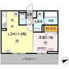 リバーサイド竜田口駅前 1LDKの間取り