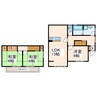 植木大和貸家 3LDKの間取り