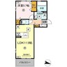 Maison Bonheur（メゾン　ボヌール） 1LDKの間取り
