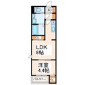 BRAVEBASE黒髪の間取図