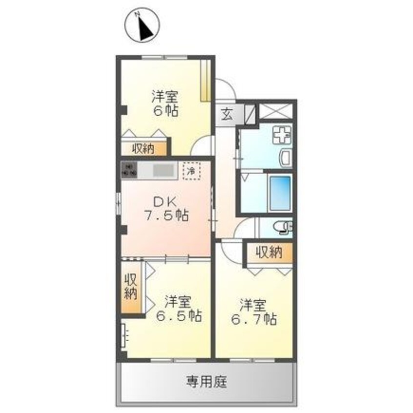 間取図 ファビュラス