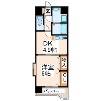 間取図 レルベ保田窪