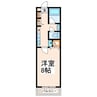 辻産業第10ビル 1Kの間取り