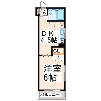 間取図 シハラマンションＡビルド