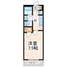 プレステージ上熊本 1Kの間取り