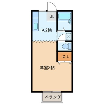 間取図 スプリングハイツ