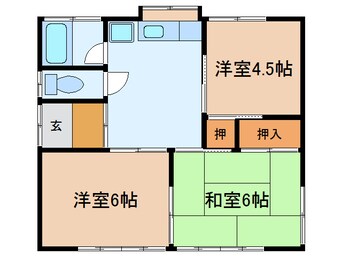 間取図 エントピア植野