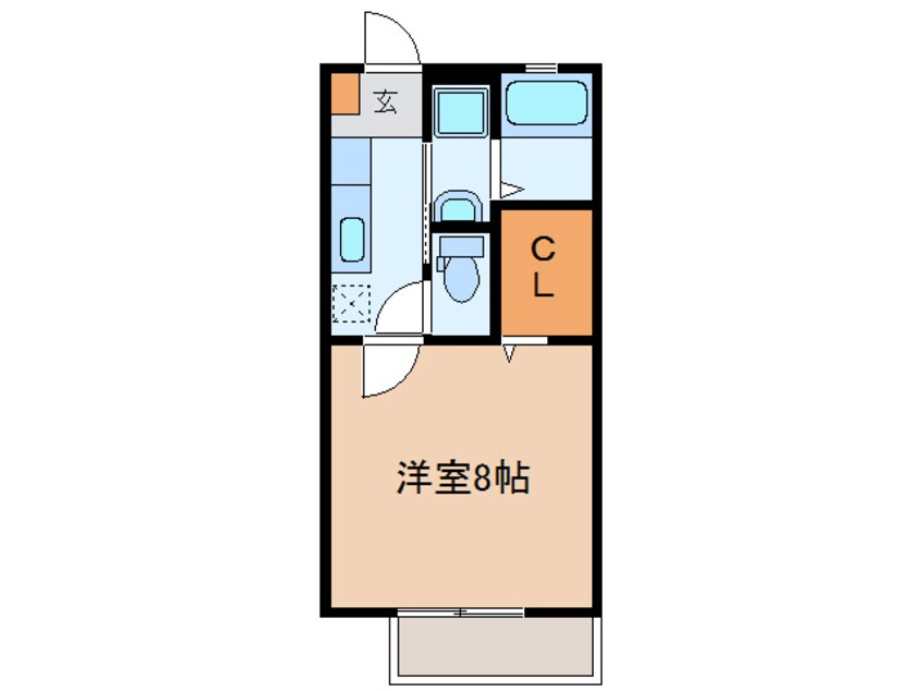 間取図 グランシャリオ高萩Ａ