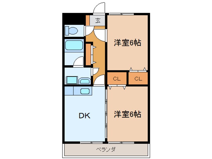 間取図 ソシア２１