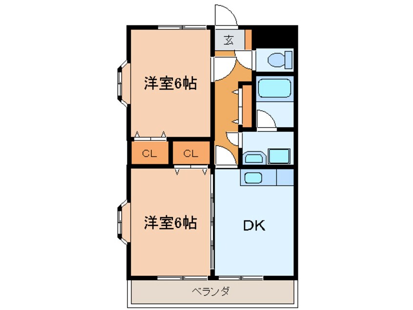 間取図 ソシア２１