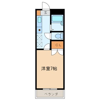 間取図 サンライズ高萩パートⅡ