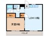 両毛線/佐野駅 車移動 2階 築29年 1LDKの間取り