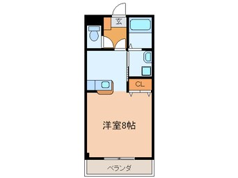 間取図 イーストヒルズ