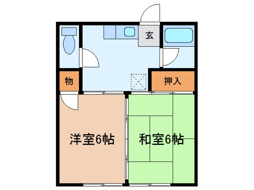 間取図 永島アパート