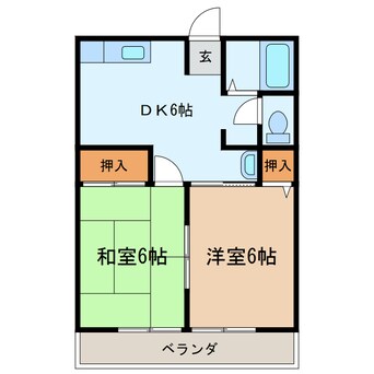 間取図 カーサエフ