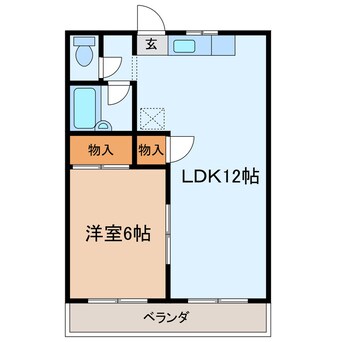 間取図 サンライフ２１パークサイド