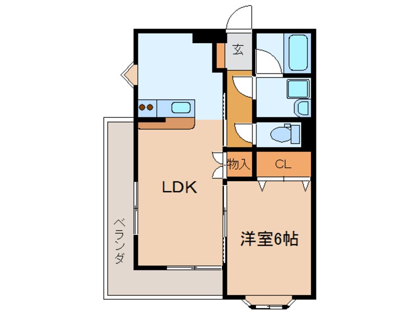 間取図 ファルコーネ