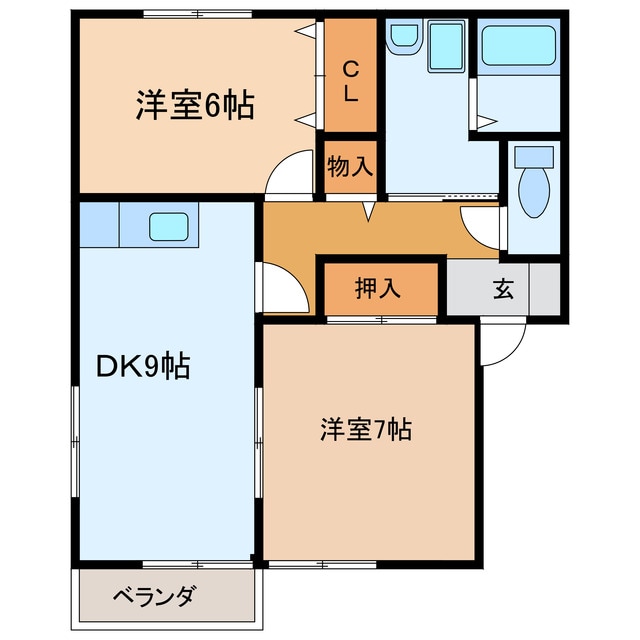 間取り図 グレイスコーポ