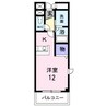 アニュー　アフェニティー 1Kの間取り