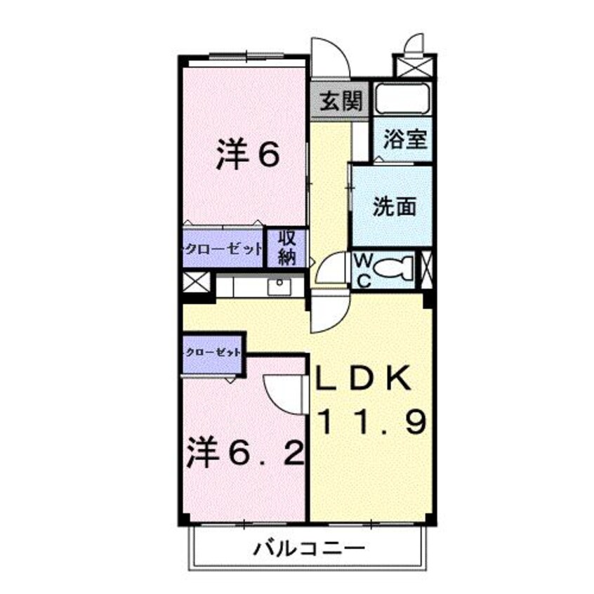 間取図 ファインロイテ