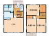 ピュア・クレストＢ 3LDKの間取り