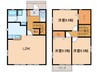 ピュア・クレストＢ 3LDKの間取り