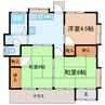 相良貸家 3DKの間取り