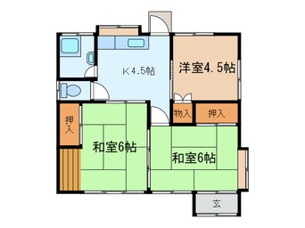 間取図 相良貸家