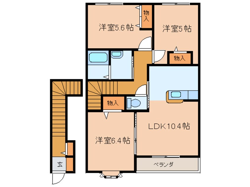 間取図 城山ヒルズ