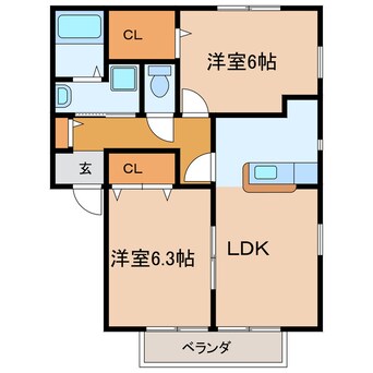 間取図 グレイス赤坂