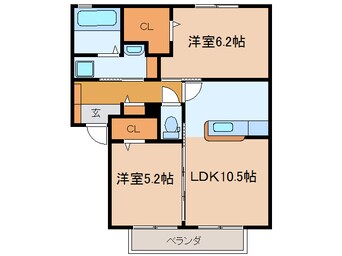 間取図 ロイヤルガーデン