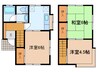 タウンＳ 3DKの間取り