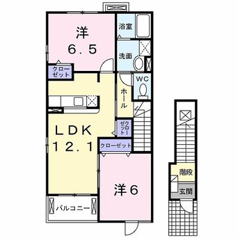 間取図 ユニゾン