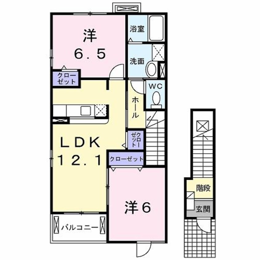 間取図 ユニゾン