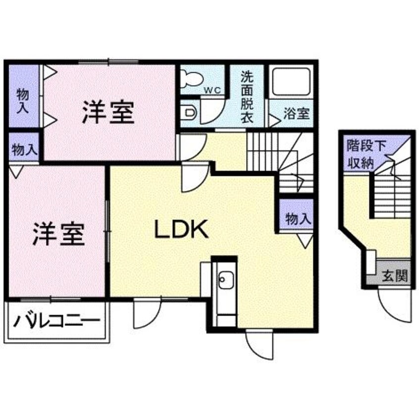 間取図 アルカディア