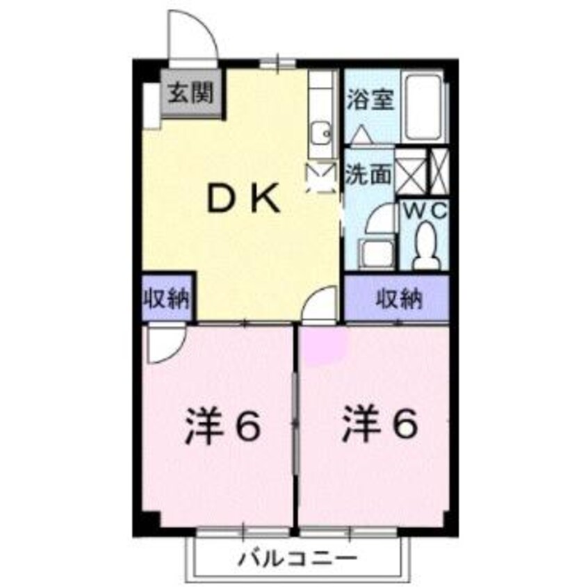 間取図 カーム植上Ⅰ