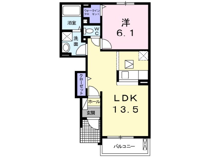 間取図 フォルム赤坂Ｂ