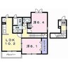 ロザージュ 2LDKの間取り