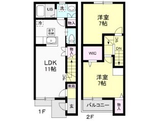 間取り図 ハーベスト・パレスⅡ