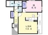 Plum 1LDKの間取り
