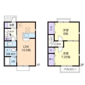 間取図 フォーリア爽