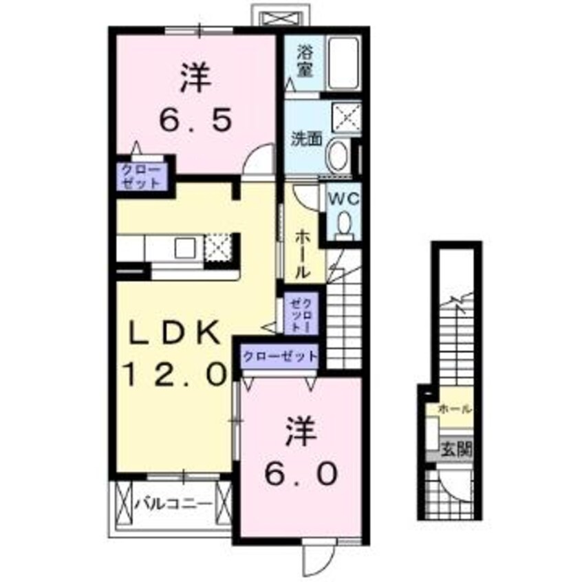 間取図 メープルアベニュー