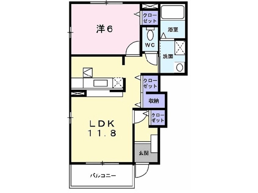 間取図 レオン