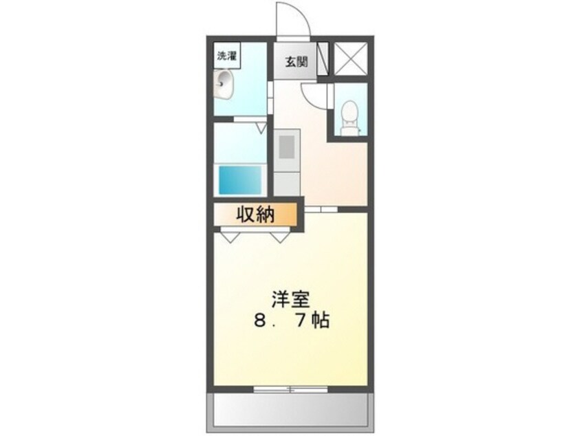 間取図 ラディッシュフィールド