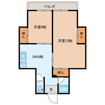 間取図 ニュー大平ハイツ