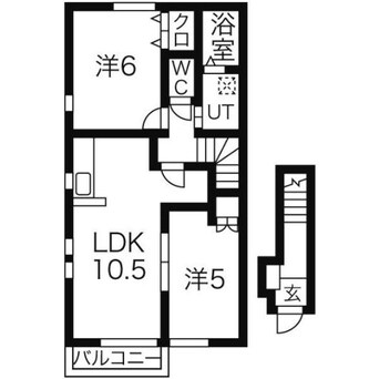 間取図 グレーシアＤ