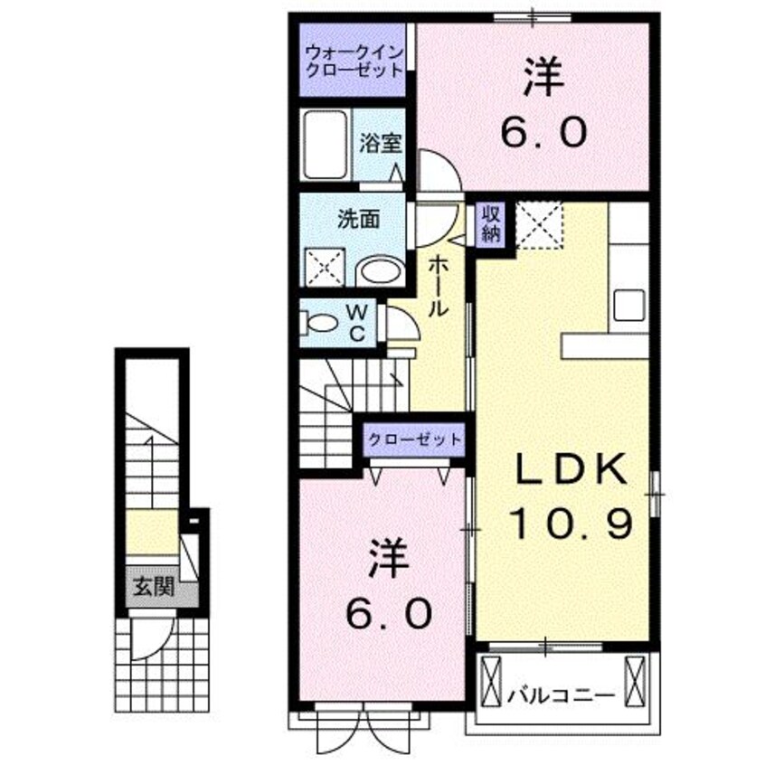 間取図 アンジュ