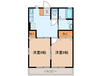 間取図 グランドソレーユ